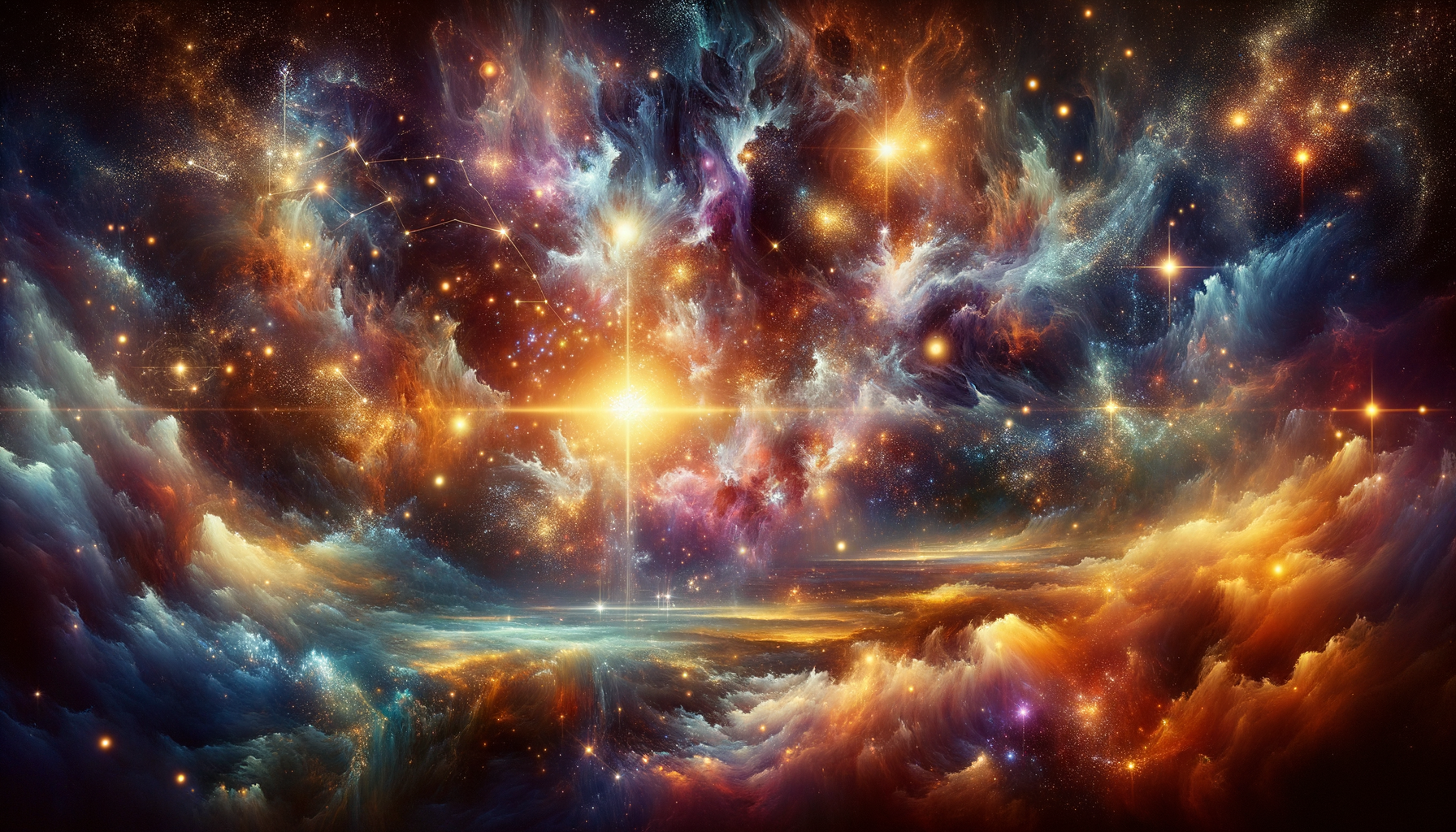 A golden lion's head and a silver crab intertwined, symbolizing the merging of pride and emotion.