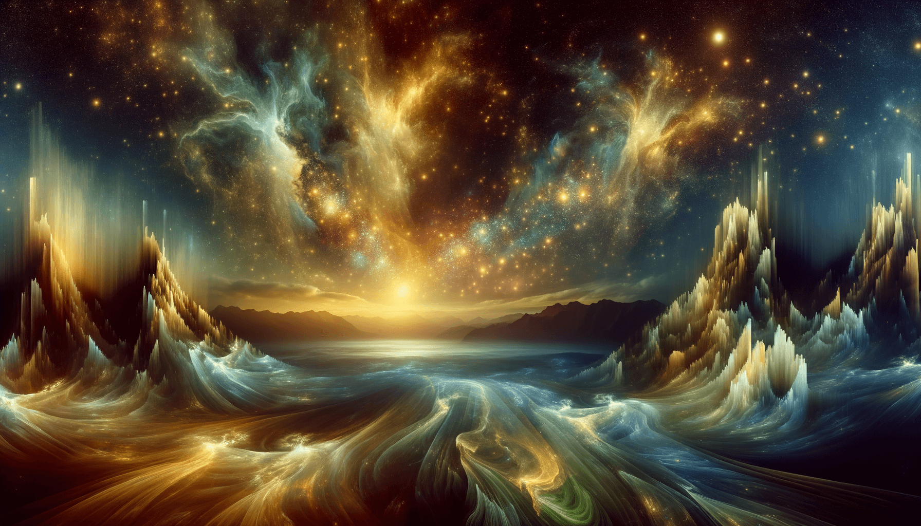 Abstract art of fire signs energy during Venus in Leo transit